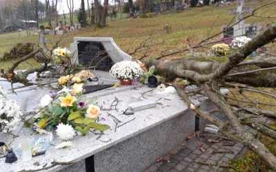 456 zł na sprzątanie starego cmentarza w Lipinkach